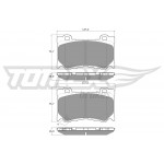 TOMEX Brakes Bremsbelagsatz, Scheibenbremse